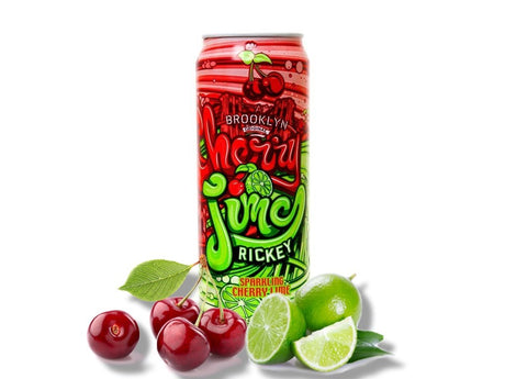 Vyšnių ir laimo skonio gaivusis gėrimas Rickey ARIZONA, 650 ml