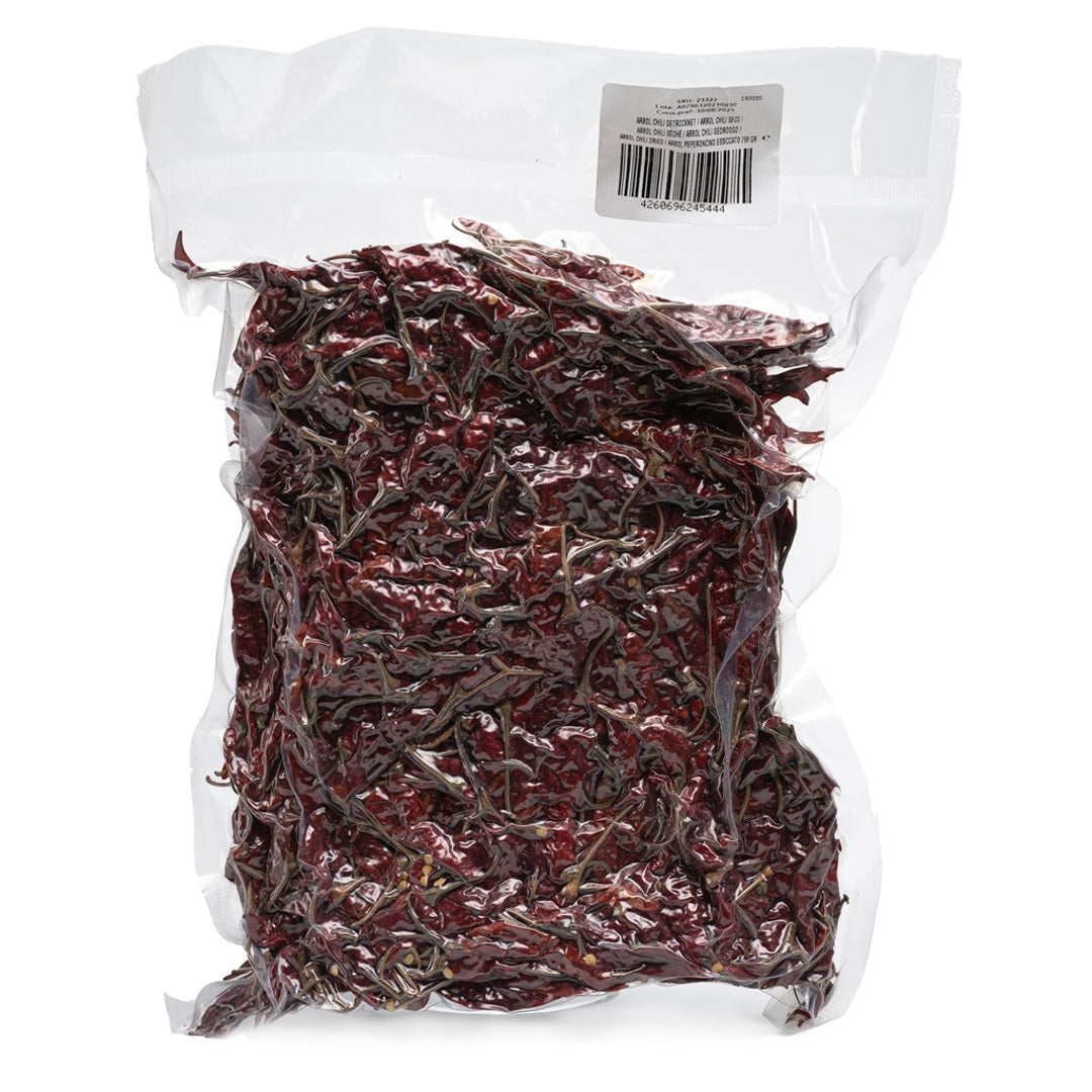 Chile Arbol (nesmulkinti džiovinti pipirai) XATZE, 750 g