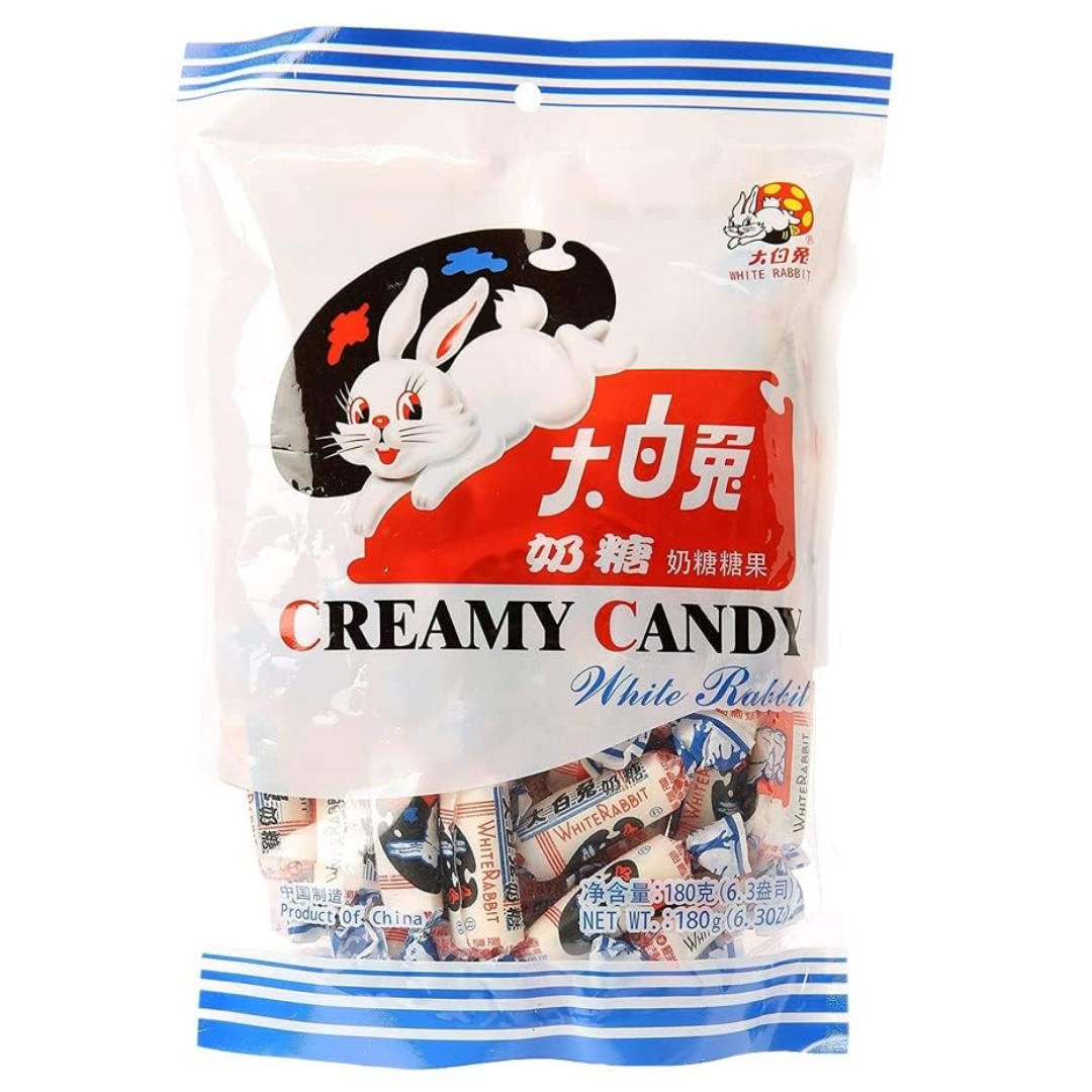 Kreminiai saldainiai WHITE RABBIT, 180 g