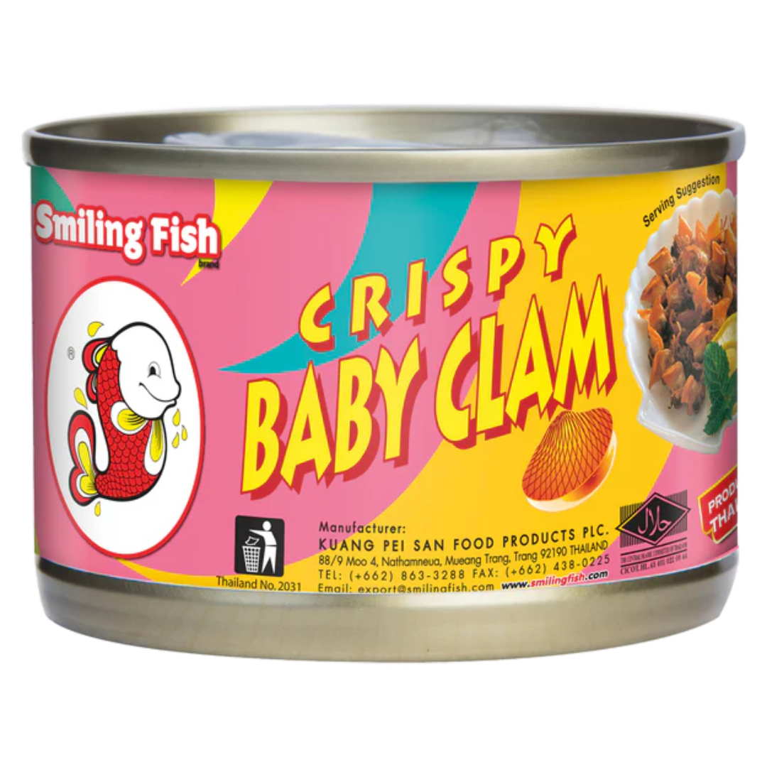 Crispy Baby Clams SMILING FISH, 30 g
