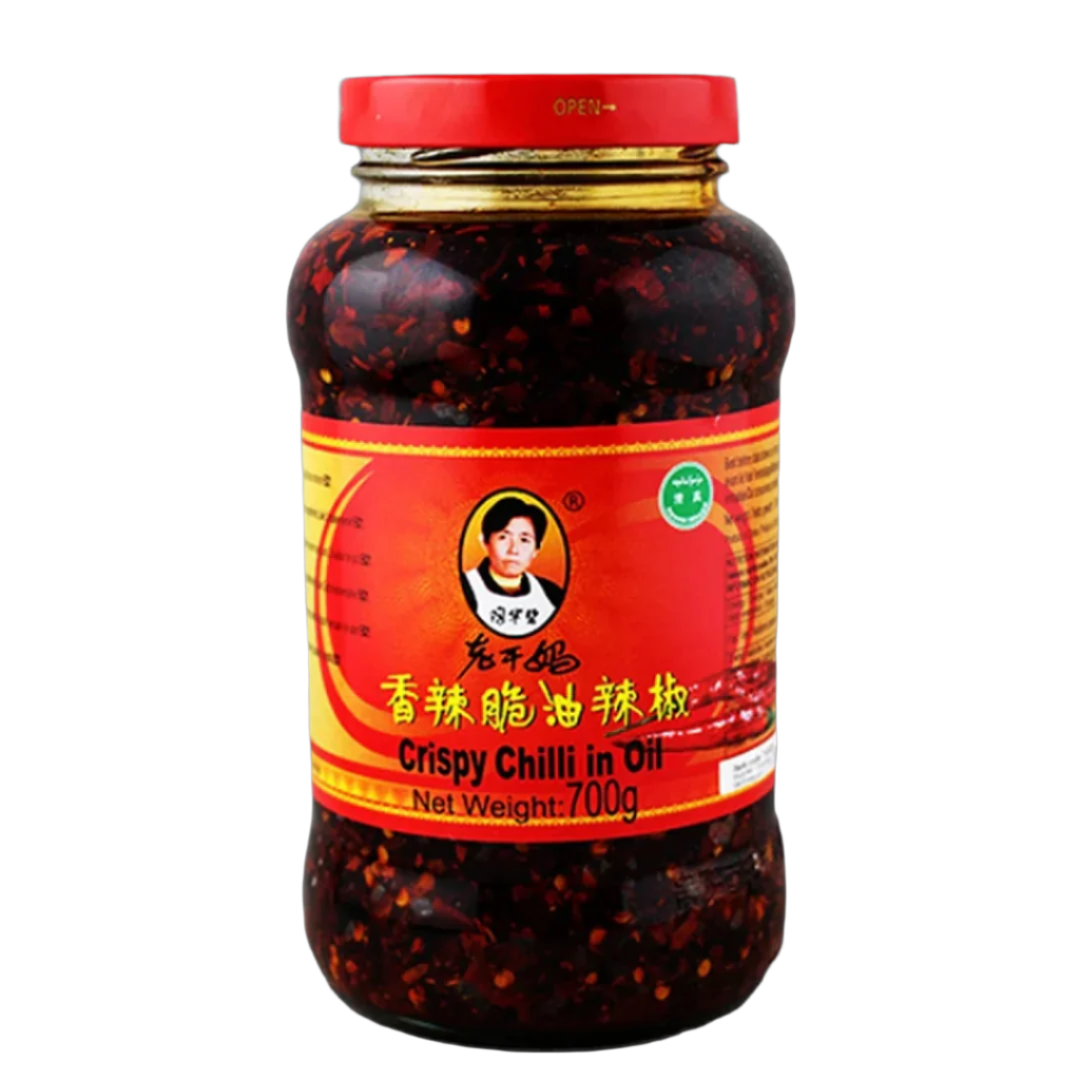 Kepinti čili pipirai aliejuje LAO GAN MA, 670 g