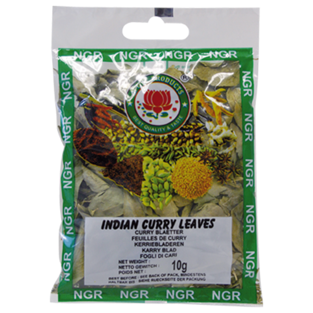 Curry leaves, whole NGR India, 10 g YOUMAME