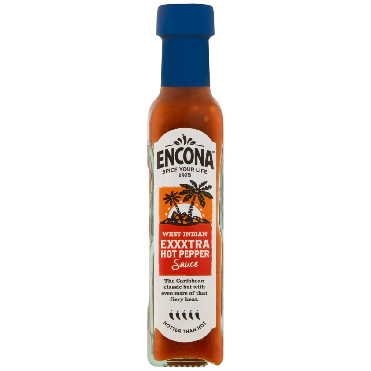 Extra Hot Pepper Sauce ENCONA, 142 ml glass bottle