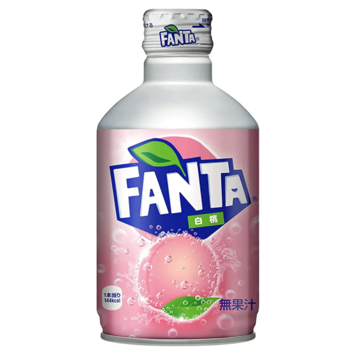 Fanta baltųjų persikų skonio metaliniam buteliuke, 355 ml