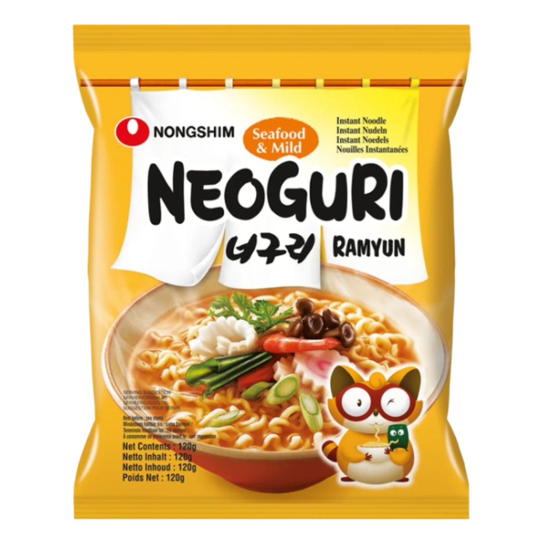 Instant Noodles Neoguri Seafood & Mild NONGSHIM, 120 g YOUMAME
