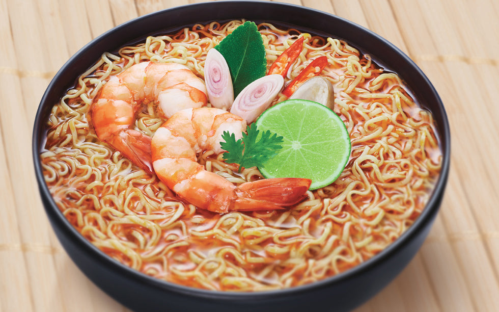 Greitai paruošiami Tom Yum ir krevečių skonio makaronai MAMA, 60 g