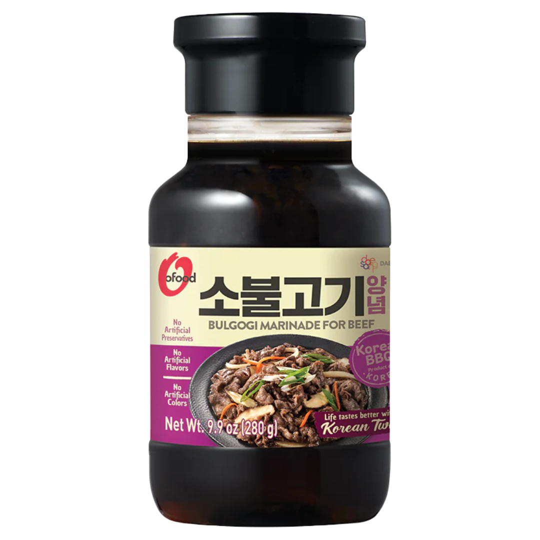 Korėjietiškas BBQ Bulgogi marinatas jautienai O'FOOD, 280 g