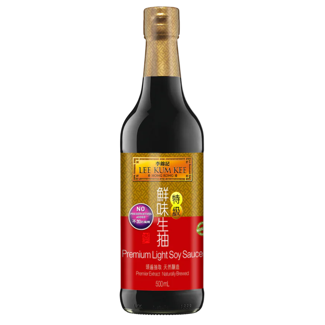 Lengvas aukščiausios kokybės sojų padažas LEE KUM KEE, 500 ml