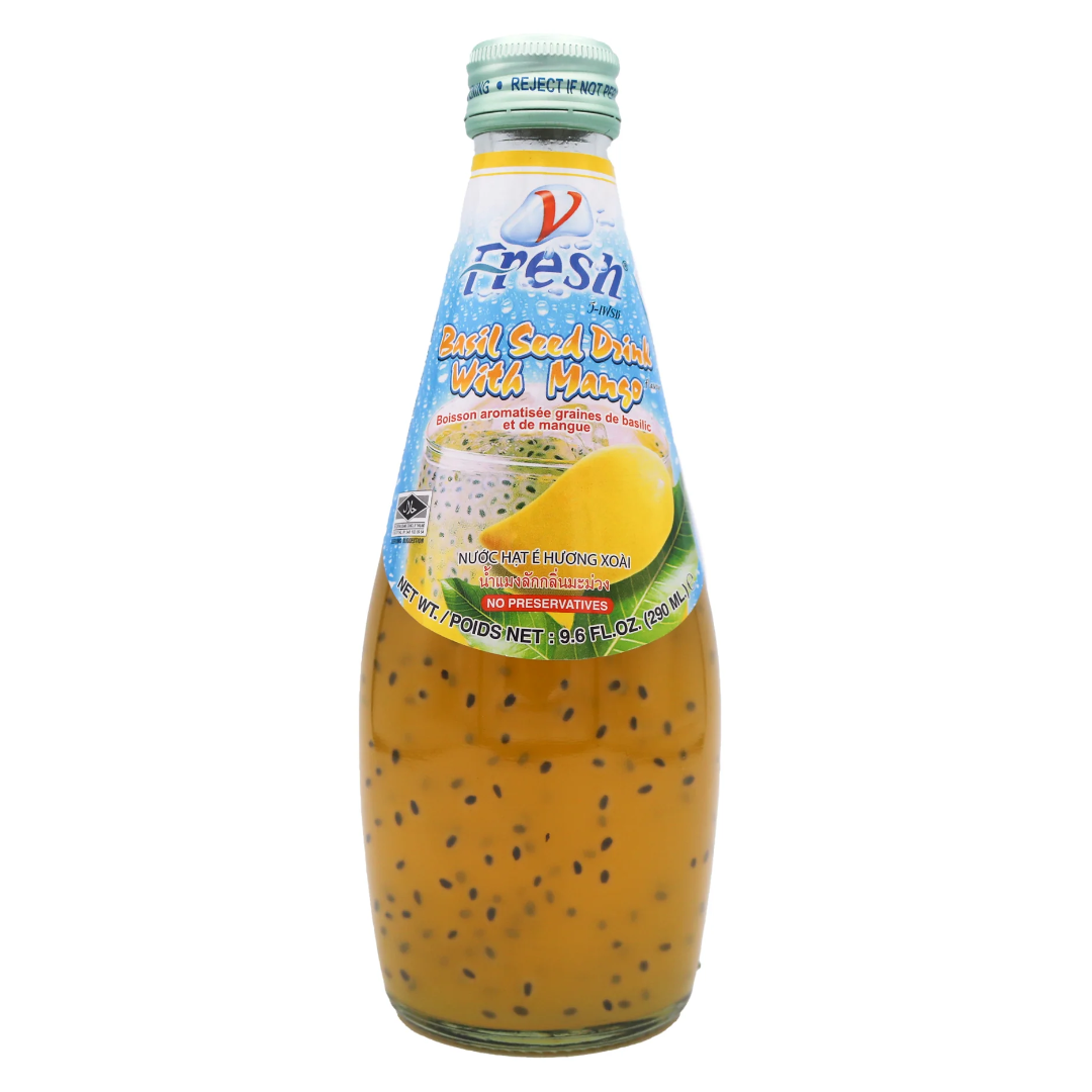 Mango sultys su baziliko sėklomis V-FRESH, 290 ml