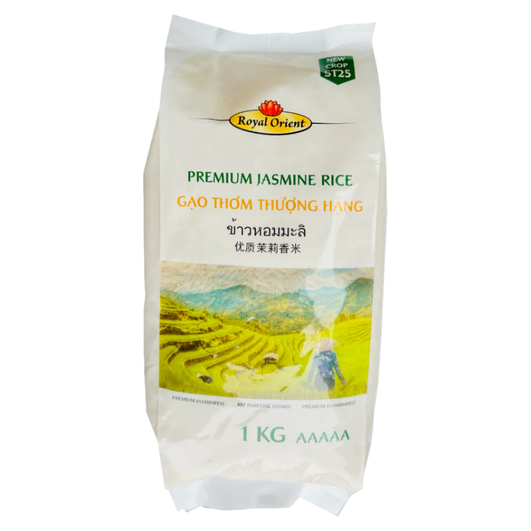 Aukščiausios kokybės jazminų ryžiai ROYAL ORIENT, 1 kg