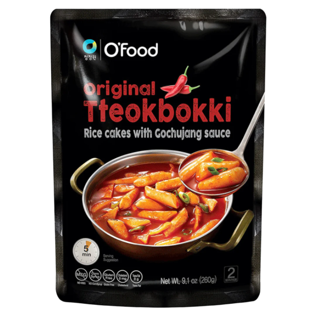Premium topokiai su Gochujang padažu O'FOOD, 260 g