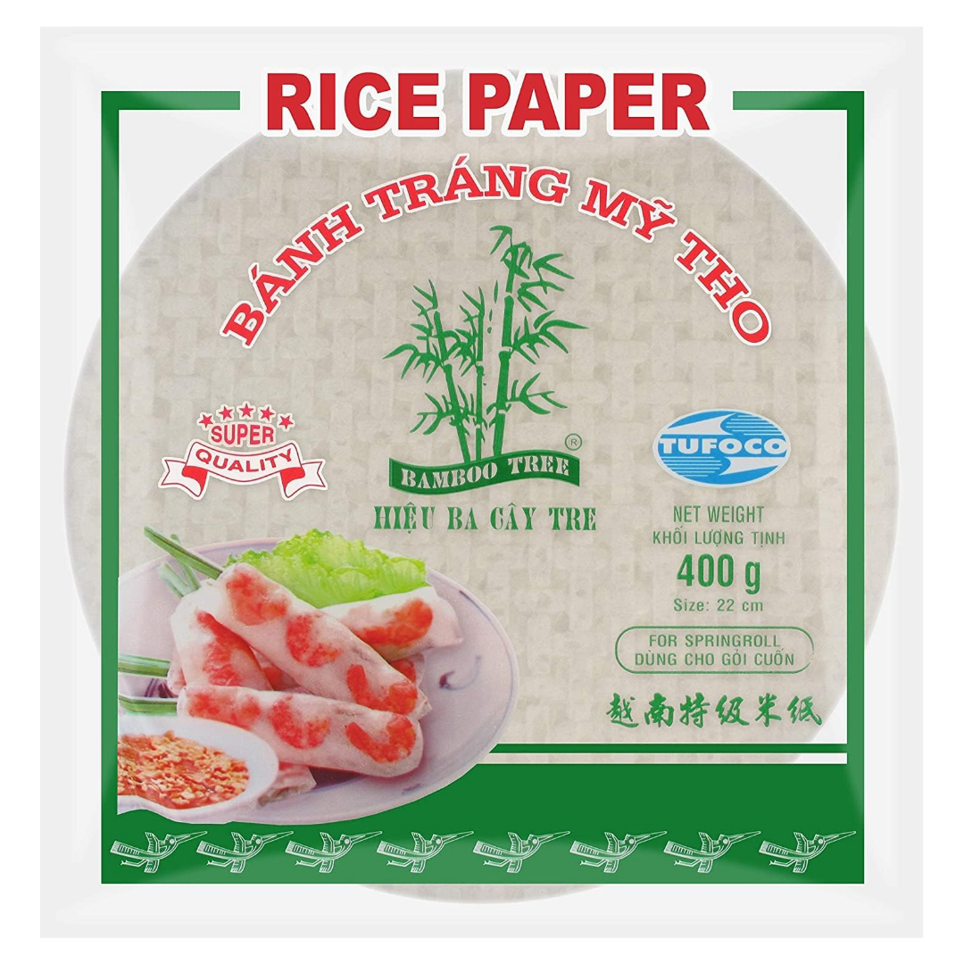 Ryžių popierius BAMBOO TREE, ⌀ 22 cm, 400 g