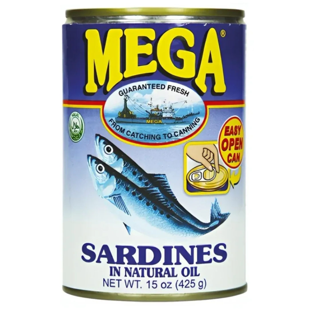 Sardinės aliejuje MEGA, 425 g