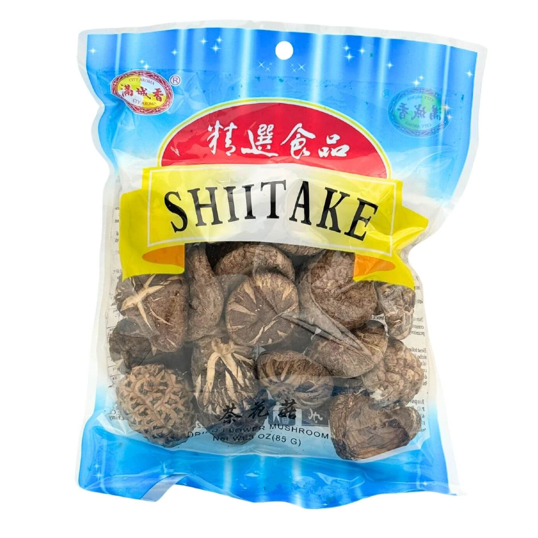 Shiitake / Tung ku mushrooms (dried) CITY AROMA, 85 g