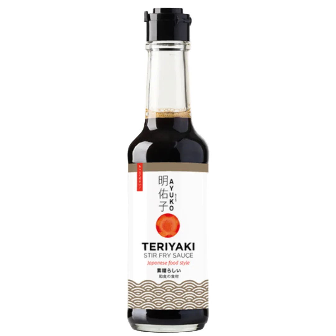 Teriyaki Sauce AYUKO, 150 ml in a glass bottle