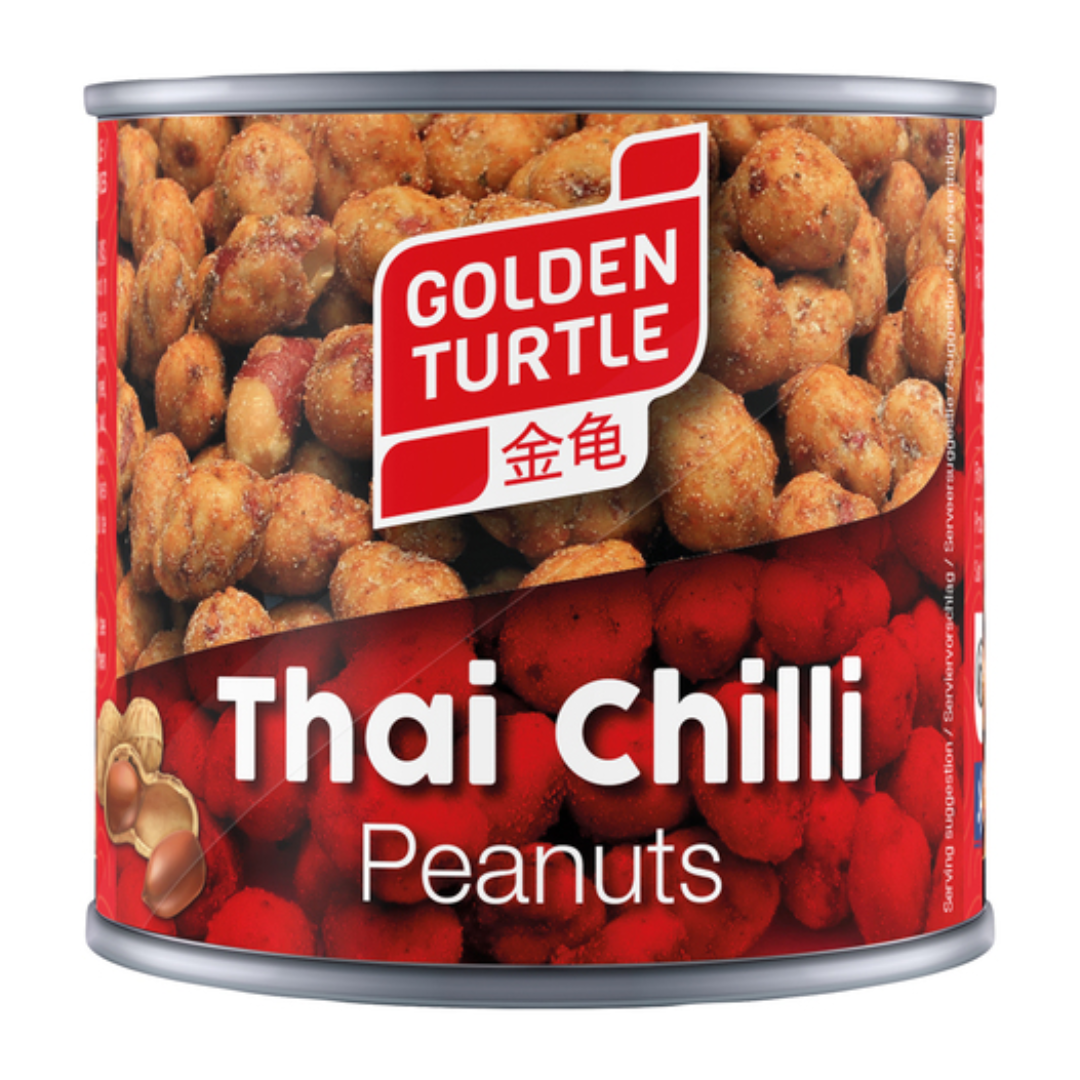 Thai Chilli Peanuts GOLDEN TURTLE, 140 g