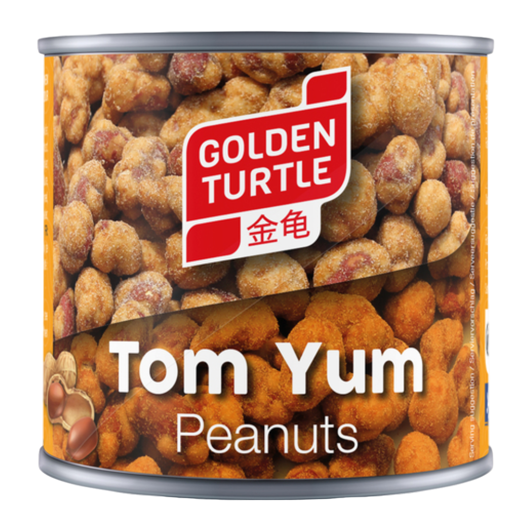 Tom Yum skonio žemės riešutai GOLDEN TURTLE, 140 g