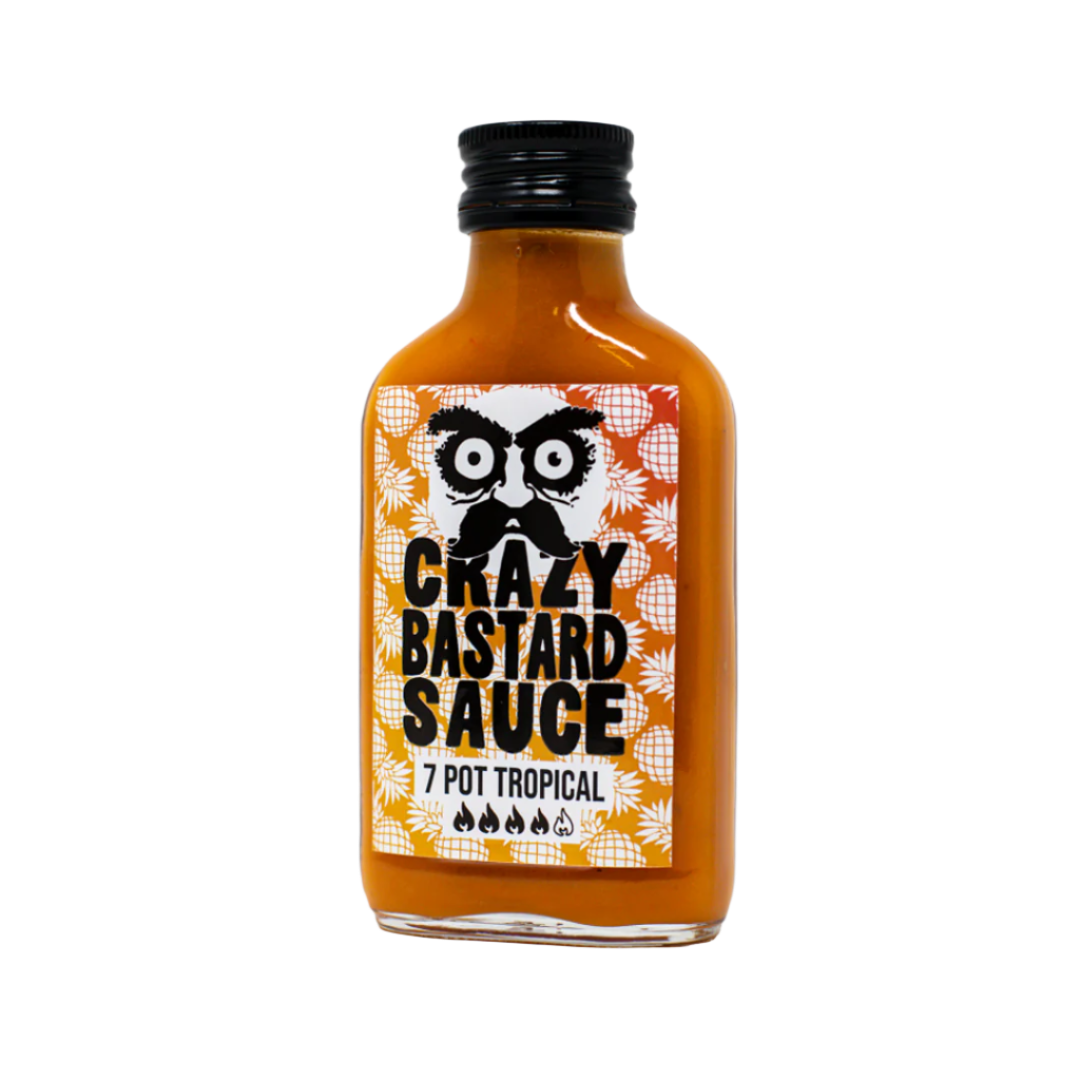 Aštrus padažas Tropical 7POT CRAZY BASTARD, 100 ml