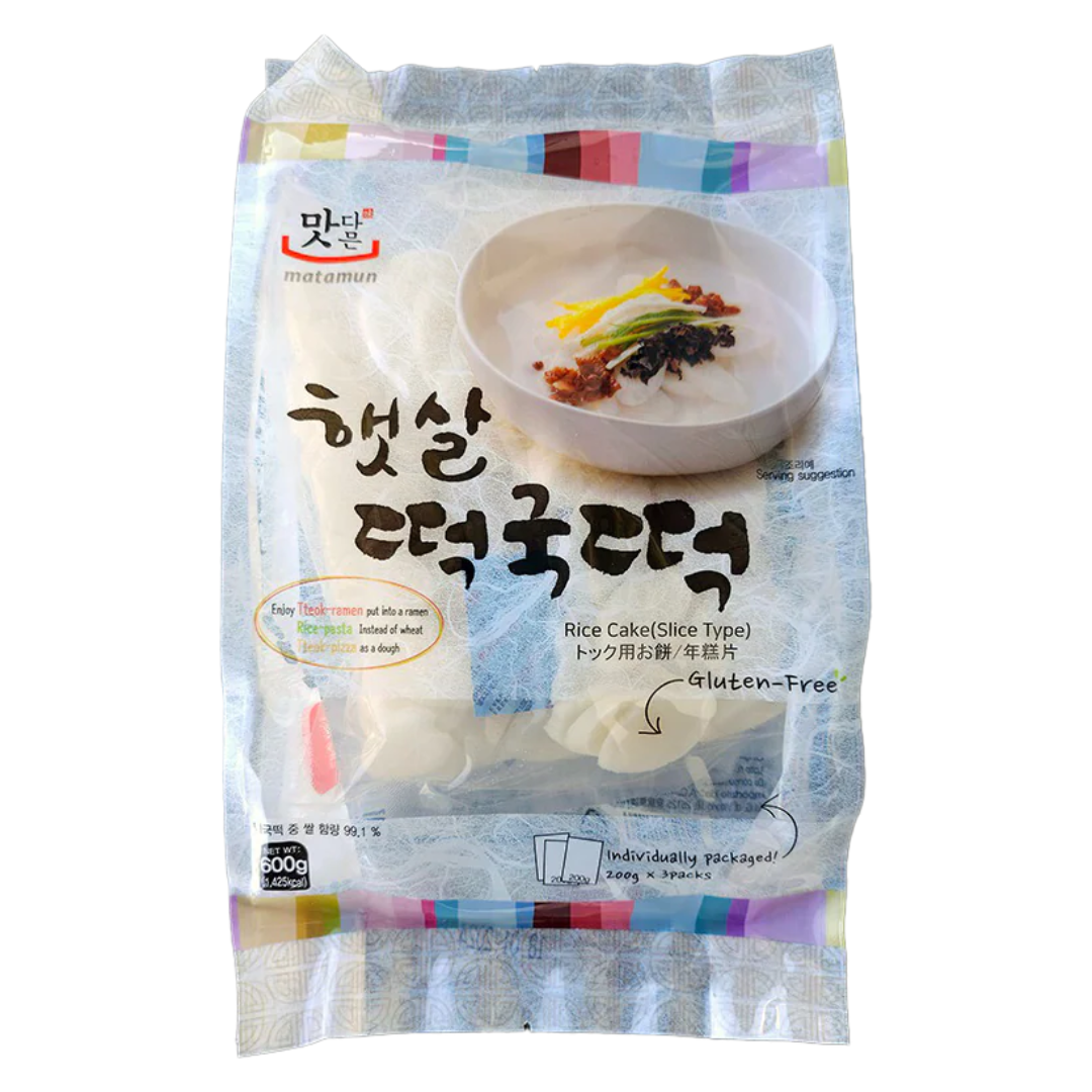 Ryžių virtinukai Topokki MATAMUN, 600 g (3 x 200 g)