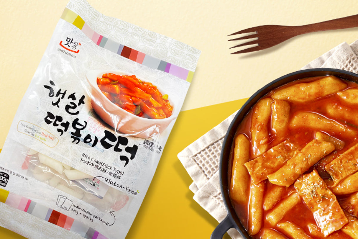 Ryžių virtinukai Topokki MATAMUN, 600 g (3 x 200 g)