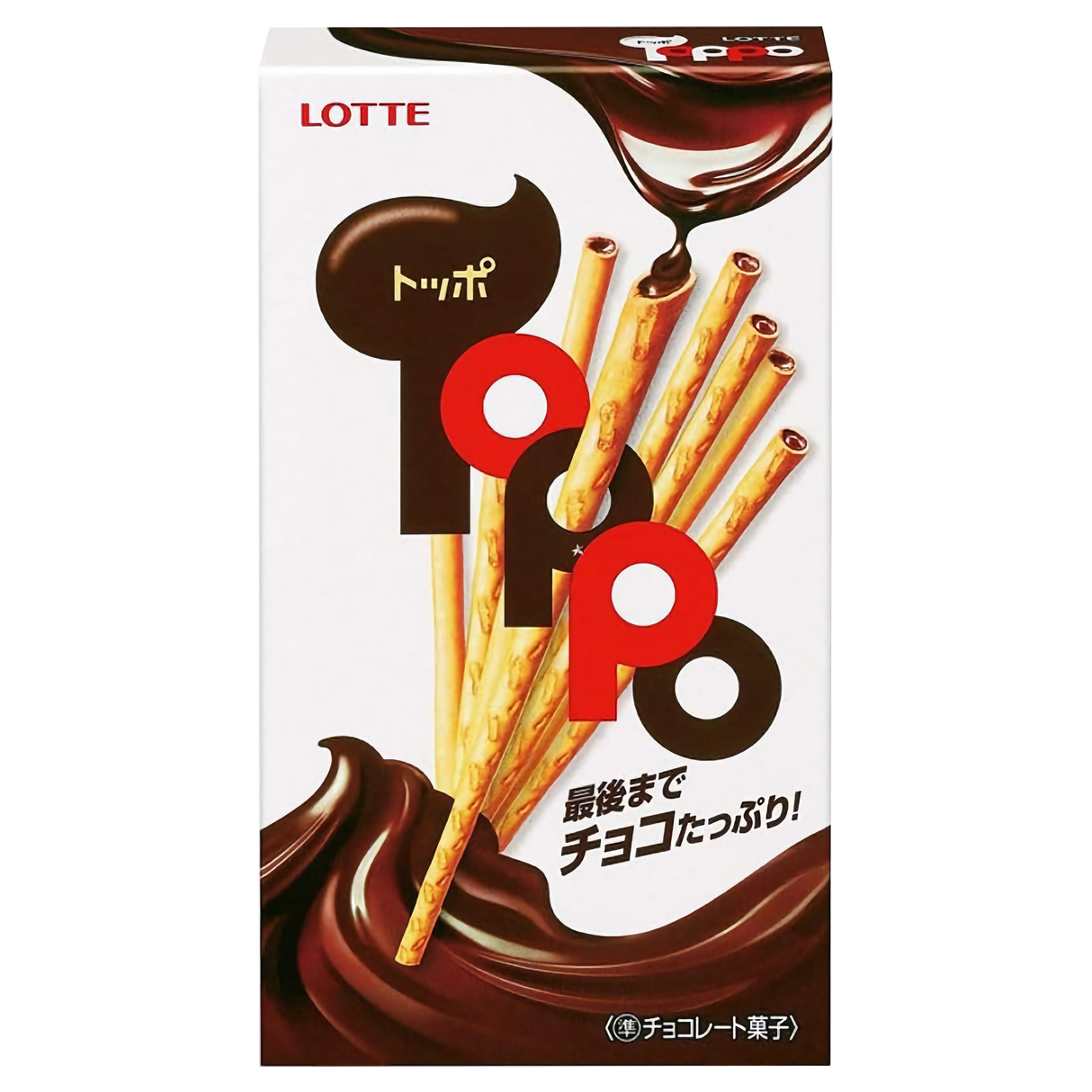 Vanilla Chocolate Pretzel Sticks Toppo LOTTE, 40 g