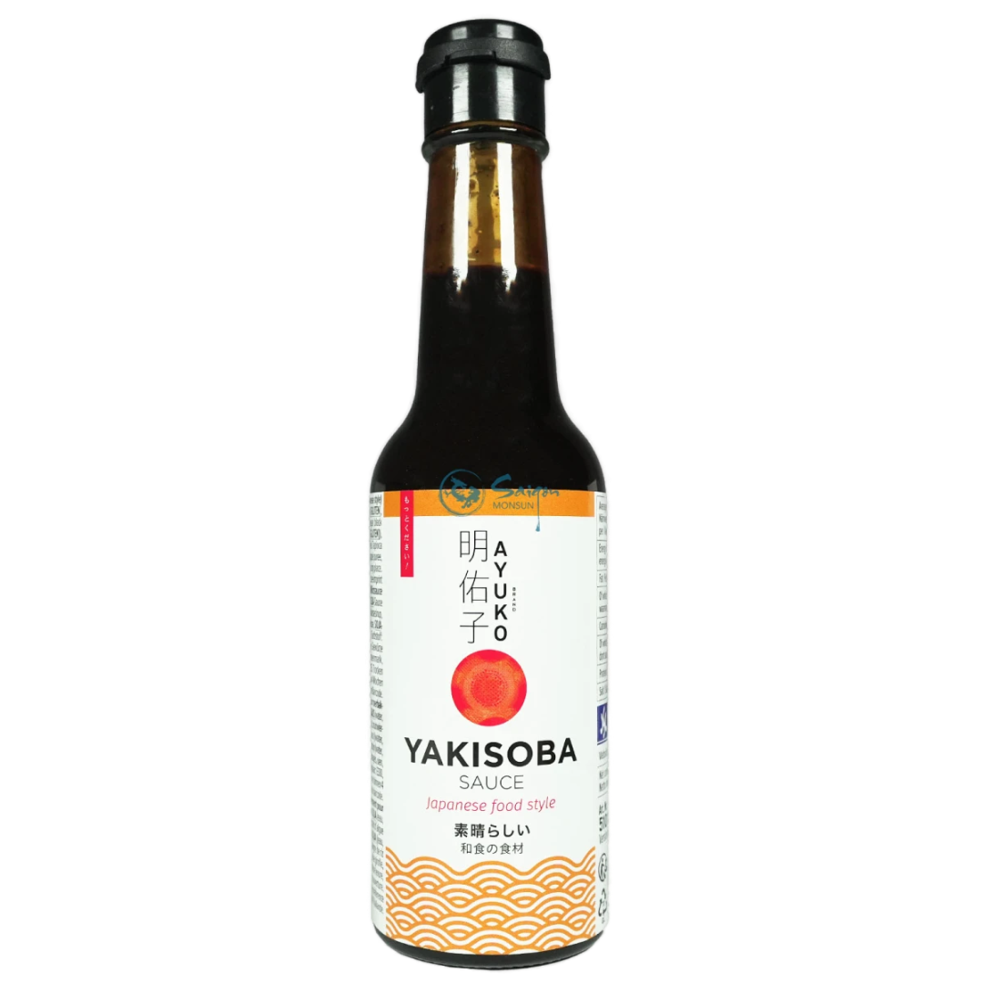 Yakisoba Sauce AYUKO, 150 ml in a glass bottle