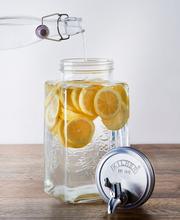 KILNER šaldytuvo gėrimų išpilstymo indas (dovanų dėžutėje), 3 litrų