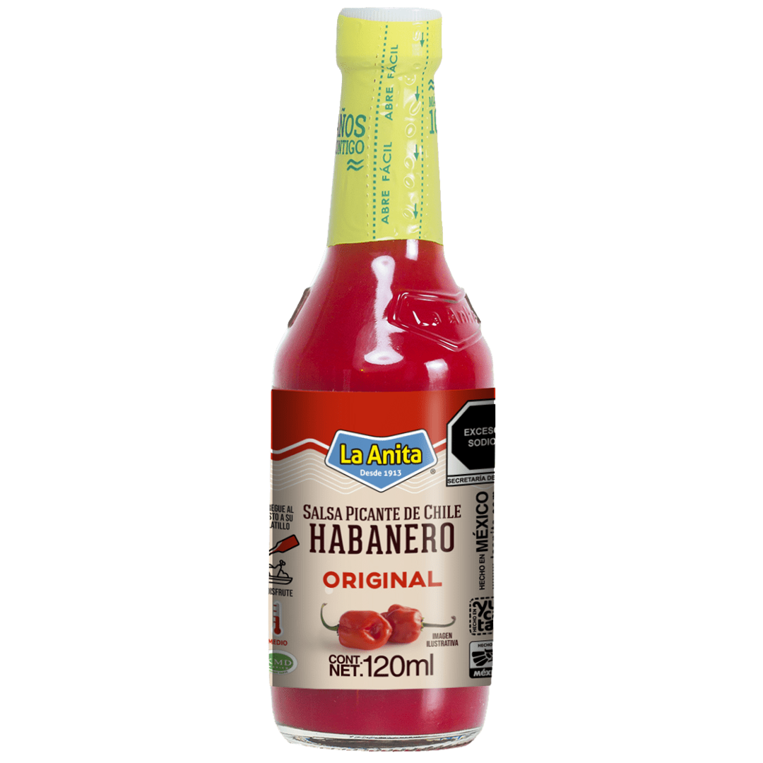 Aštrus padažas Habanero Original Roja LA ANITA, 120 ml