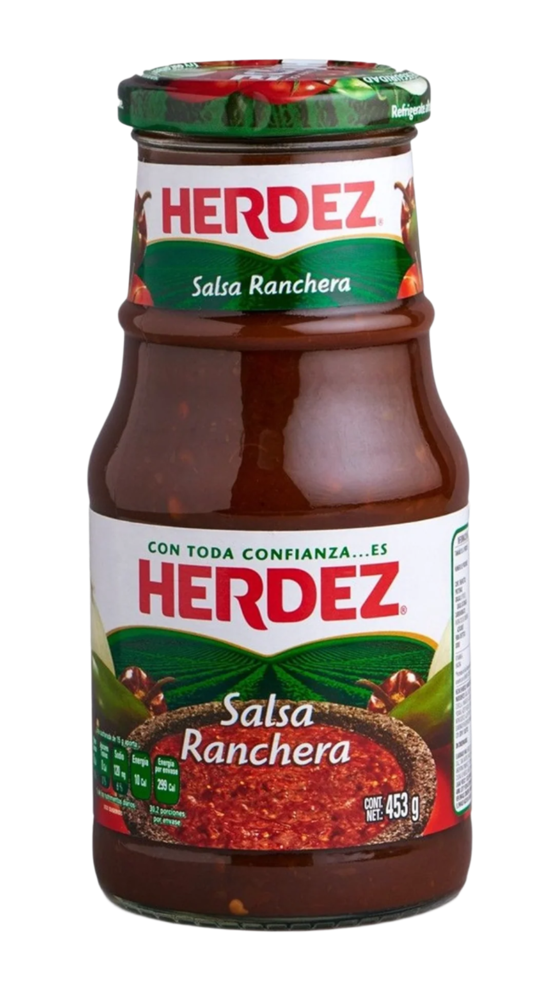 Ranchera padažas HERDEZ (Stikliniame butelyje), 453 g