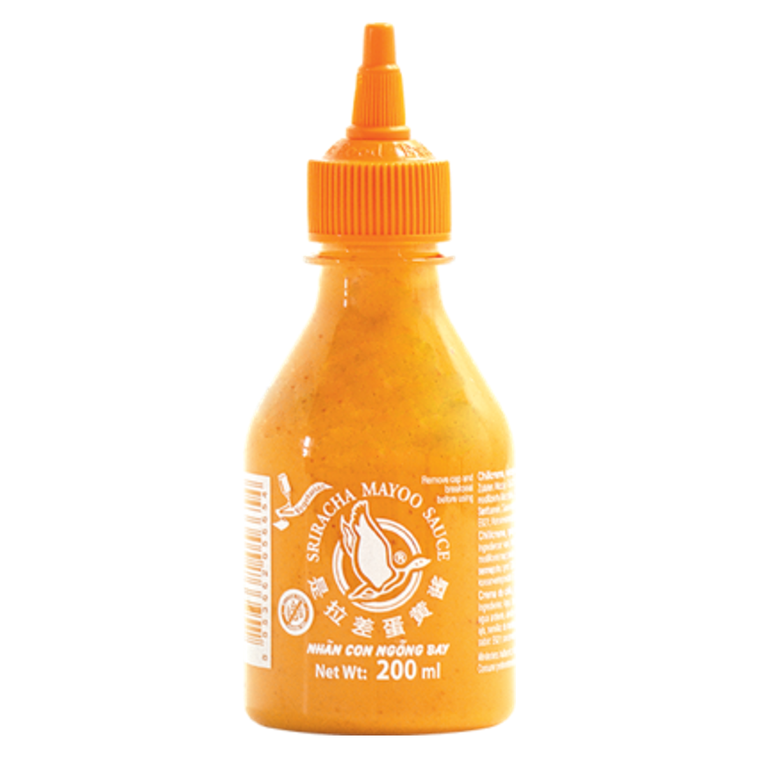 Sriracha Mayoo FLYING GOOSE, 200 ml in a plastic bottle