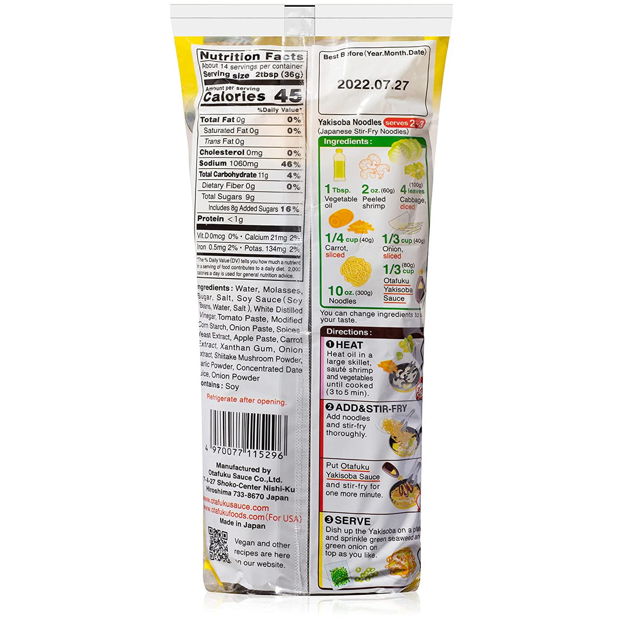 Yakisoba padažas OTAFUKU, 300 g