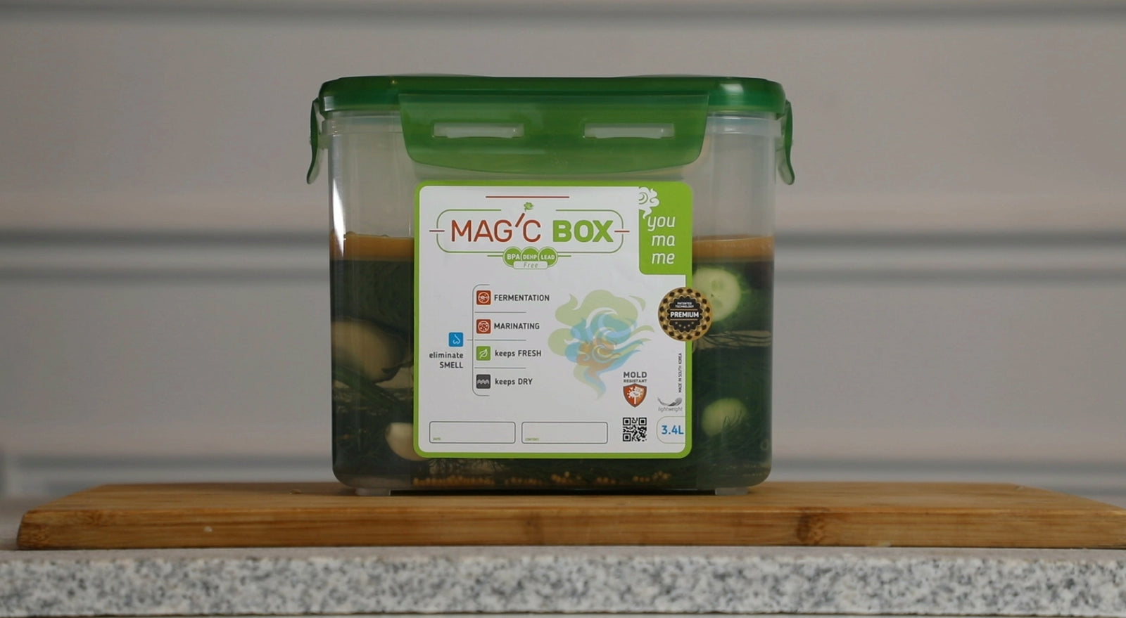 Pickles Rauginti Agurkai MAGiC BOX 3,4l