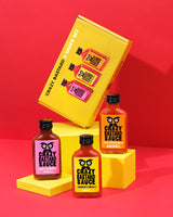 3 Sauce Set (Hottest) in Gift Box CRAZY BASTARD, 3 x 100 ml
