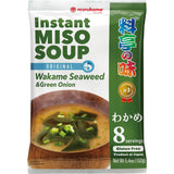 Instant Miso Soup Wakame Seaweed & Green Onion MARUKOME, 8 servings, 152 g