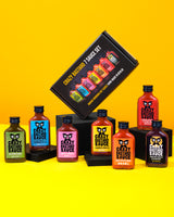 7 padažų rinkinys dovanų dėžutėje CRAZY BASTARD, 7 x 100 ml