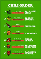 7 Sauce Set with BOARD GAME in Gift Box CRAZY BASTARD, 7 x 100 ml