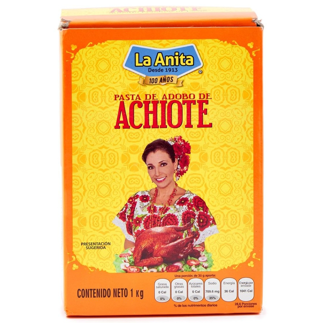 Achiote pasta LA ANITA, 1 kg