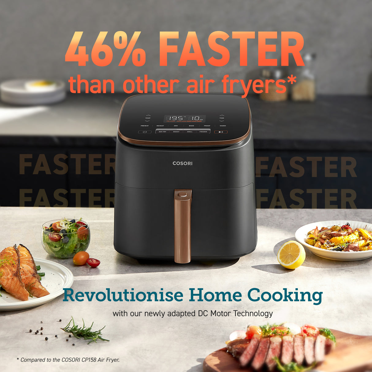 Air Fryer Turbo Blaze COSORI (Chef Edition), 6 L