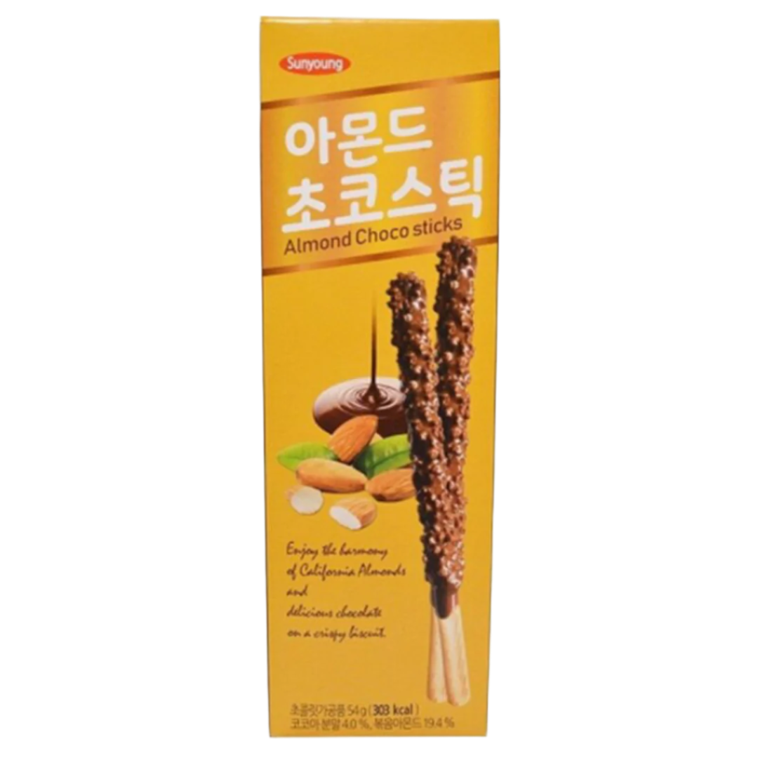 Almond Choco Sticks SUNYOUNG, 54 g