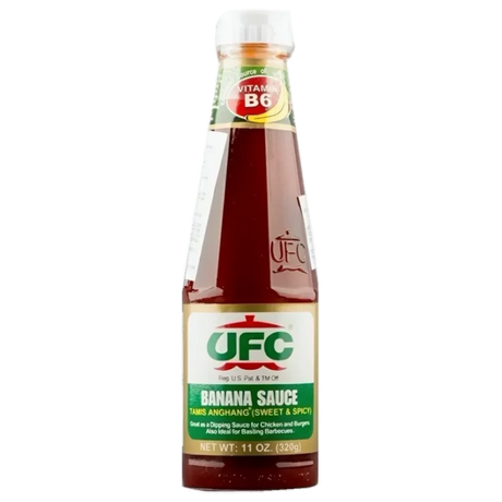 Banana Sauce UFC, 320 g in a pet bottle