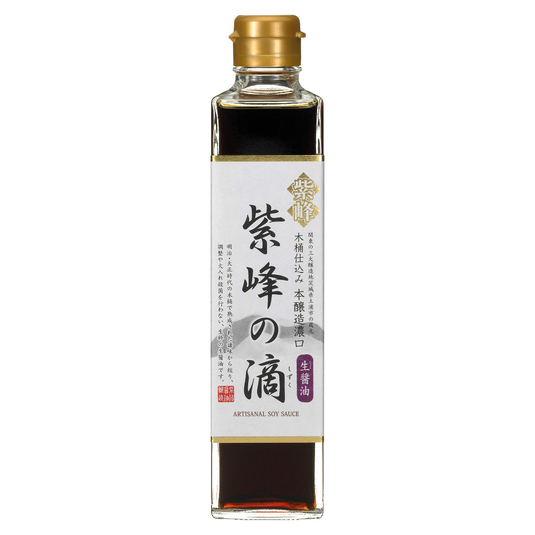 Statinėje brandintas sojos padažas (Shino No Shizuku) SHIBANUMA, 300 ml