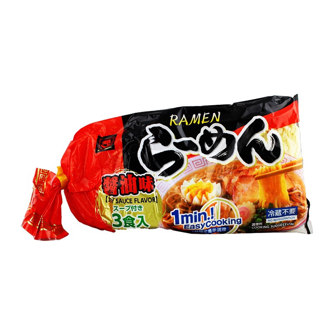 Virti ramen makaronai su sojų padažu MIYAKOICHI, 600 g