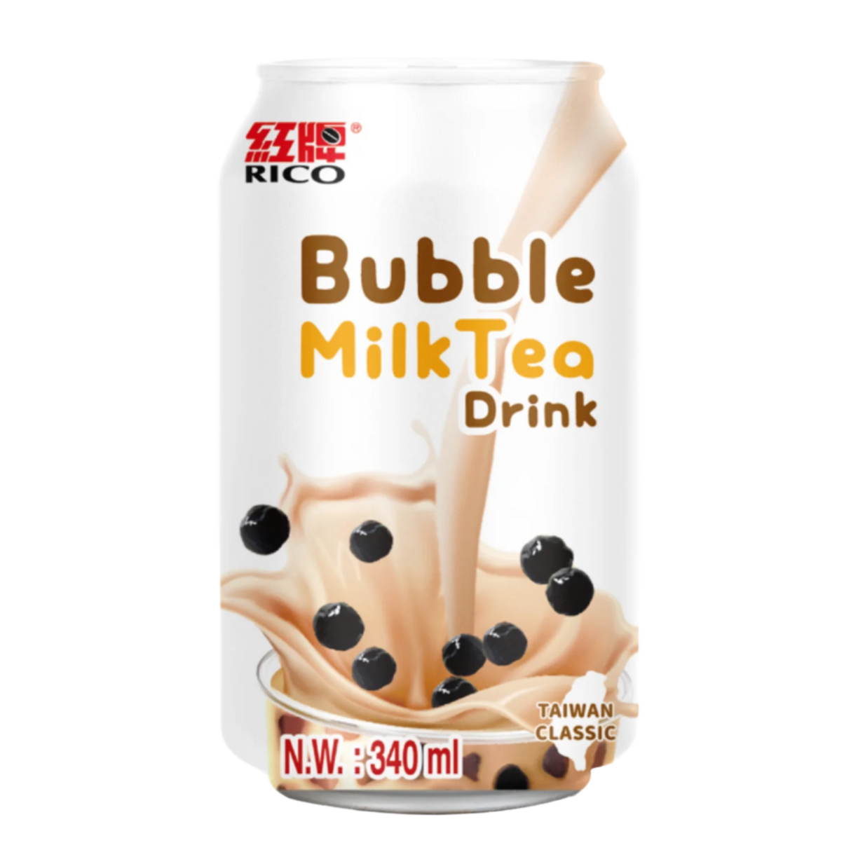 Bubble Milk Tea RICO, 340 ml