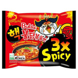 Buldak 3x ypač aštrios vištienos skonio ramen makaronai SAMYANG, 140 g