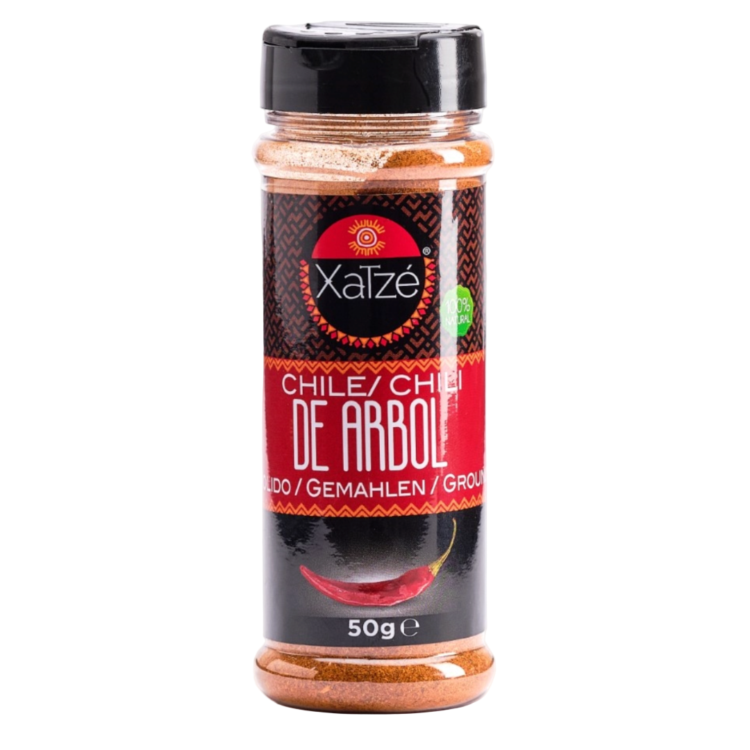Chile Arbol Molido (malti Arbol aitrieji pipirai) XATZE, 50 g
