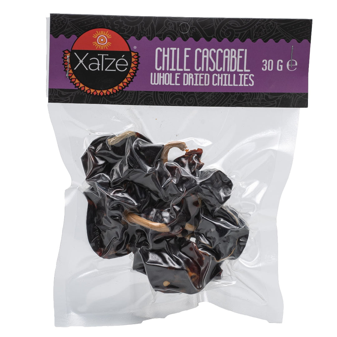 Chile Cascobel (Whole Dried Chillies) XATZE, 30 g