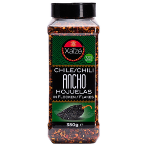 Chile Ancho Hojuelas (Dried Ancho Chilli Flakes) XATZE, 380 g