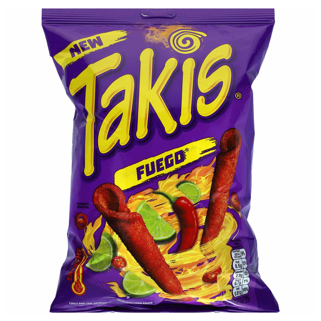 Traškučiai Fuego TAKIS, 90 g