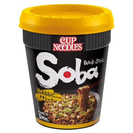 Classic Instant Cup Noodles NISSIN, 90 g plastic cup