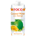 Coconut Water with Mango FOCO, 500 ml